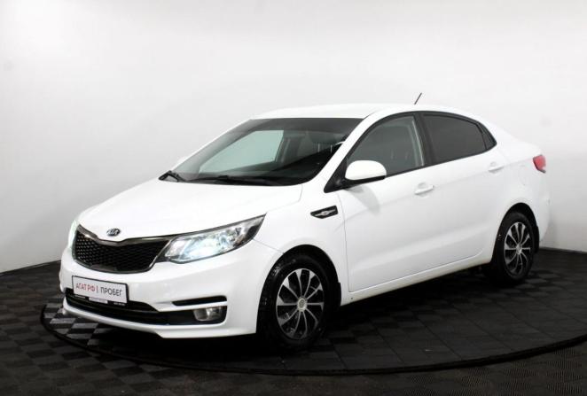 Kia Rio III Рестайлинг с пробегом 2016 года, цена 1 020 000 рублей, 122944 км, седан, Автокод Объявления
