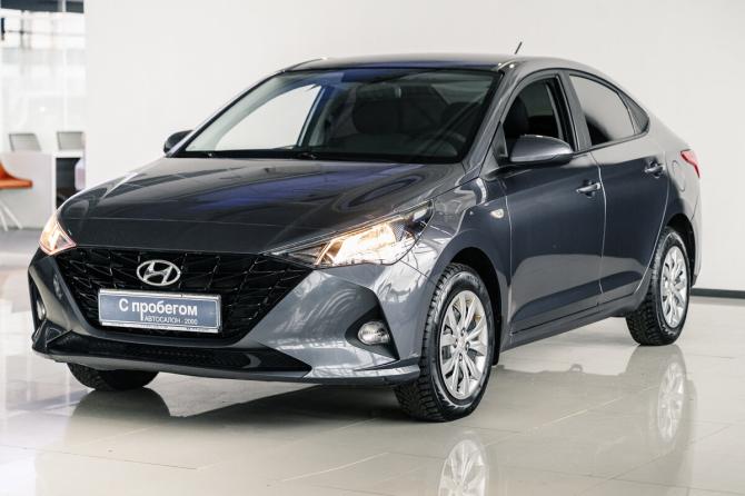 Hyundai Solaris II Рестайлинг с пробегом 2021 года, цена 1 330 000 рублей, 85154 км, седан, Автокод Объявления