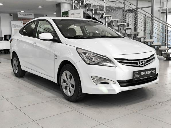 Hyundai Solaris I Рестайлинг с пробегом 2015 года, цена 980 000 рублей, 107600 км, седан, Автокод Объявления