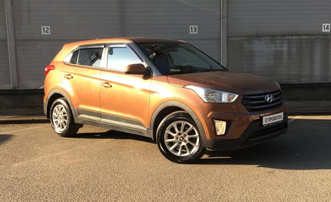 Hyundai Creta I с пробегом 2017 года, цена 1 569 000 рублей, 72800 км, внедорожник, Автокод Объявления