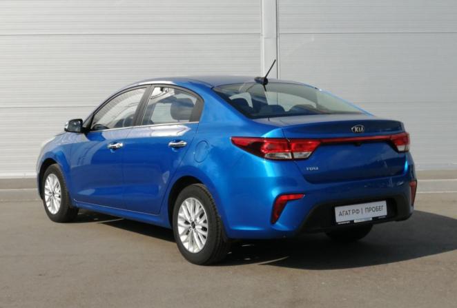 Kia Rio IV с пробегом 2018 года, цена 1 550 000 рублей, 60000 км, седан, Автокод Объявления