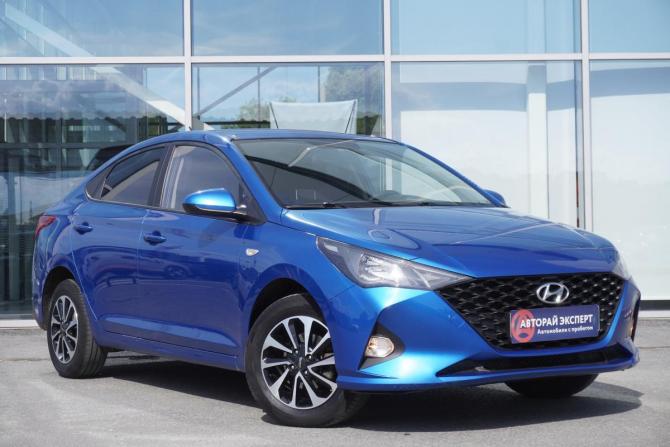 Hyundai Solaris II Рестайлинг с пробегом 2020 года, цена 1 560 000 рублей, 109669 км, седан, Автокод Объявления