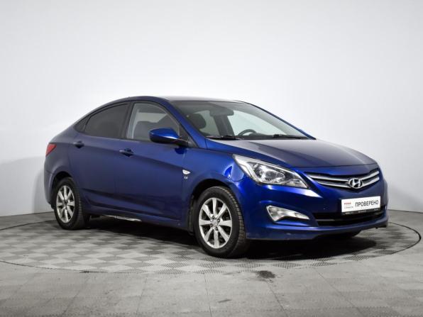 Hyundai Solaris I Рестайлинг с пробегом 2016 года, цена 919 000 рублей, 140500 км, седан, Автокод Объявления