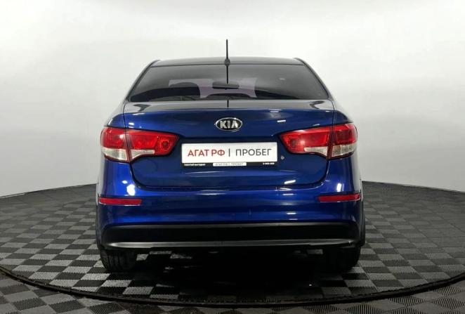 Kia Rio III Рестайлинг с пробегом 2016 года, цена 1 050 000 рублей, 133400 км, седан, Автокод Объявления