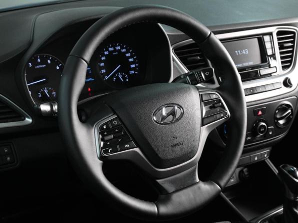 Hyundai Solaris I Рестайлинг с пробегом 2017 года, цена 1 285 000 рублей, 116095 км, седан, Автокод Объявления