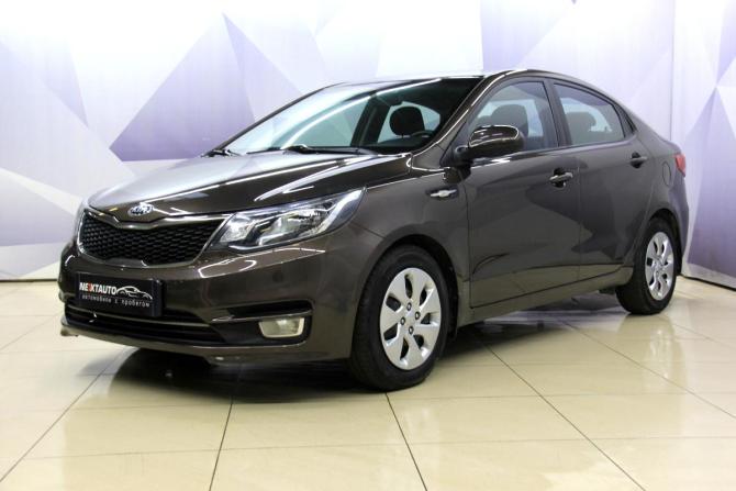 Kia Rio III Рестайлинг с пробегом 2016 года, цена 998 000 рублей, 189210 км, седан, Автокод Объявления