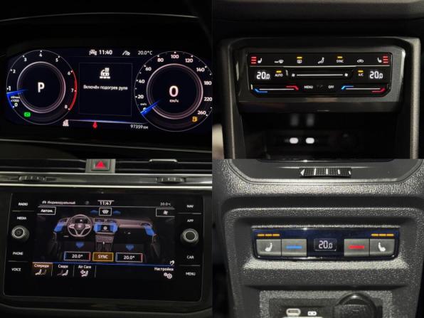 Volkswagen Tiguan II Рестайлинг с пробегом 2021 года, цена 2 970 000 рублей, 97359 км, внедорожник, Автокод Объявления