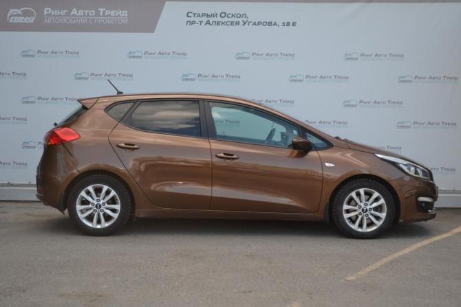 Kia Ceed II Рестайлинг с пробегом 2016 года, цена 1 390 000 рублей, 127302 км, хэтчбек, Автокод Объявления