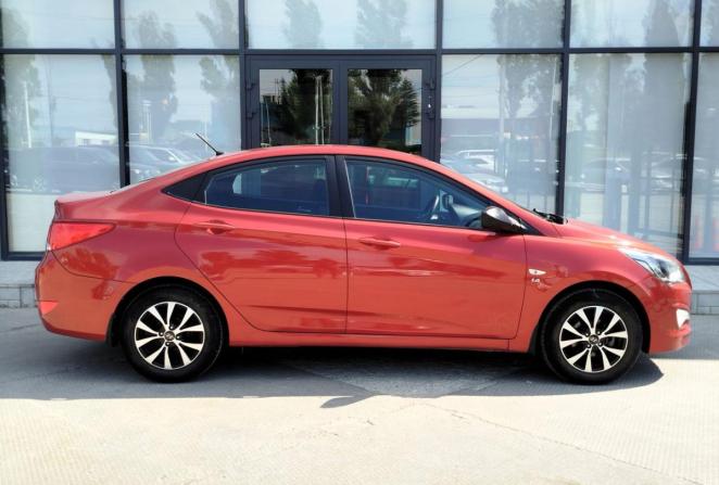 Hyundai Solaris I Рестайлинг с пробегом 2016 года, цена 1 200 000 рублей, 81315 км, седан, Автокод Объявления