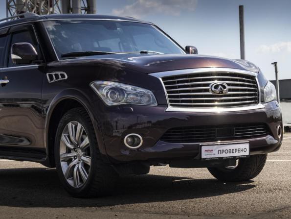 Infiniti QX56 II с пробегом 2012 года, цена 2 045 000 рублей, 192929 км, внедорожник, Автокод Объявления