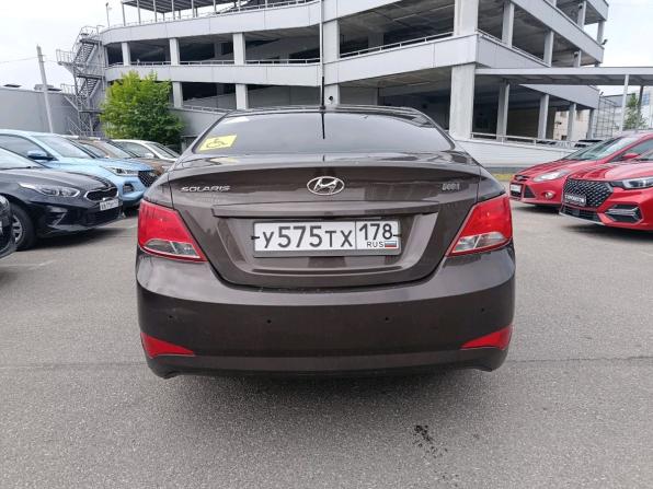 Hyundai Solaris I Рестайлинг с пробегом 2016 года, цена 849 000 рублей, 120000 км, седан, Автокод Объявления