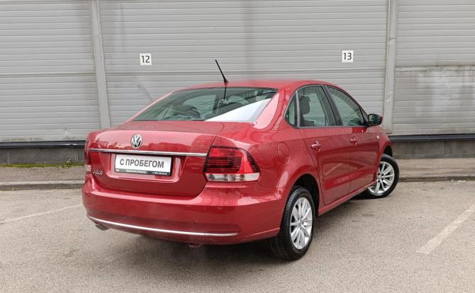 Volkswagen Polo V Рестайлинг с пробегом 2015 года, цена 829 000 рублей, 144630 км, седан, Автокод Объявления
