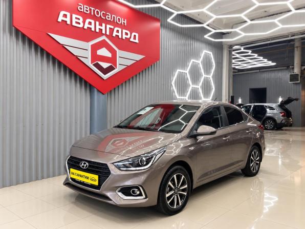 Hyundai Solaris II с пробегом 2018 года, цена 1 225 000 рублей, 115100 км, седан, Автокод Объявления