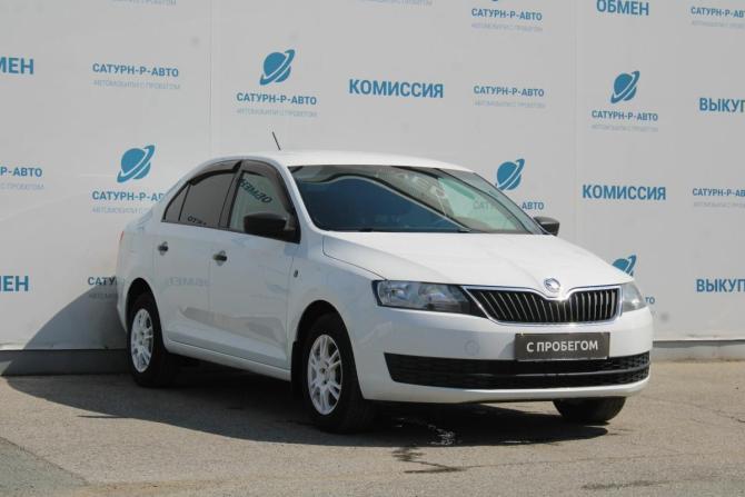 Skoda Rapid I с пробегом 2016 года, цена 1 095 000 рублей, 82000 км, лифтбек, Автокод Объявления