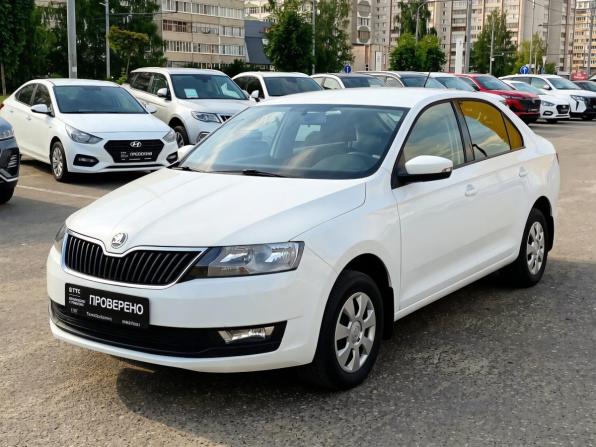 Skoda Rapid I Рестайлинг с пробегом 2018 года, цена 1 265 000 рублей, 104322 км, лифтбек, Автокод Объявления