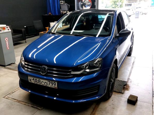 Volkswagen Polo V Рестайлинг с пробегом 2019 года, цена 1 240 000 рублей, 50232 км, седан, Автокод Объявления