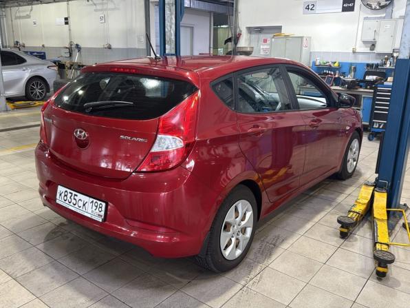 Hyundai Solaris I Рестайлинг с пробегом 2014 года, цена 1 035 000 рублей, 100400 км, хэтчбек, Автокод Объявления