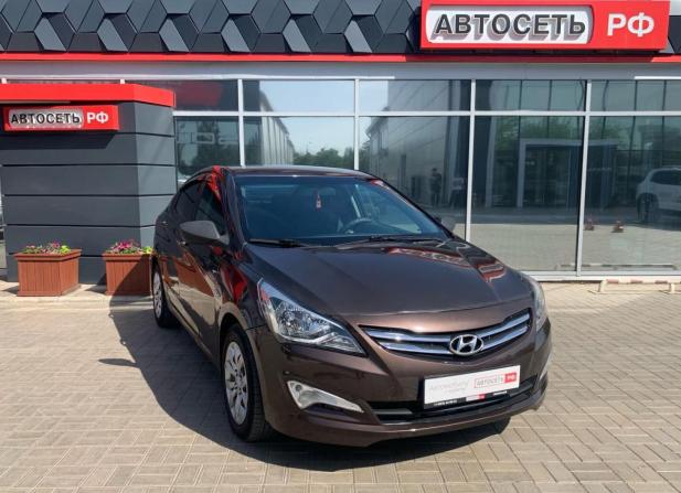Hyundai Solaris I Рестайлинг с пробегом 2016 года, цена 869 900 рублей, 149877 км, седан, Автокод Объявления