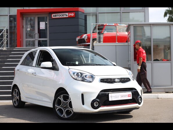 Kia Picanto 2015 бежевая