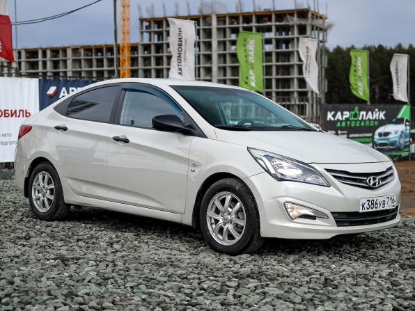Hyundai Solaris I Рестайлинг с пробегом 2014 года, цена 1 129 000 рублей, 114900 км, седан, Автокод Объявления