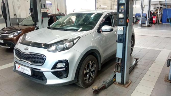 Kia Sportage IV Рестайлинг с пробегом 2019 года, цена 1 984 000 рублей, 89645 км, внедорожник, Автокод Объявления