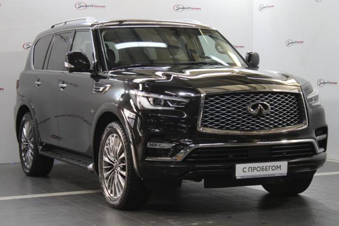 Infiniti QX80 I Рестайлинг 2 с пробегом 2019 года, цена 5 300 000 рублей, 135000 км, внедорожник, Автокод Объявления