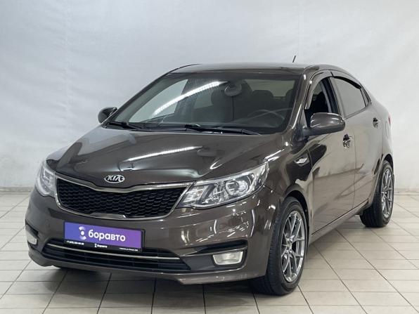 Kia Rio III Рестайлинг с пробегом 2015 года, цена 1 020 000 рублей, 119986 км, седан, Автокод Объявления