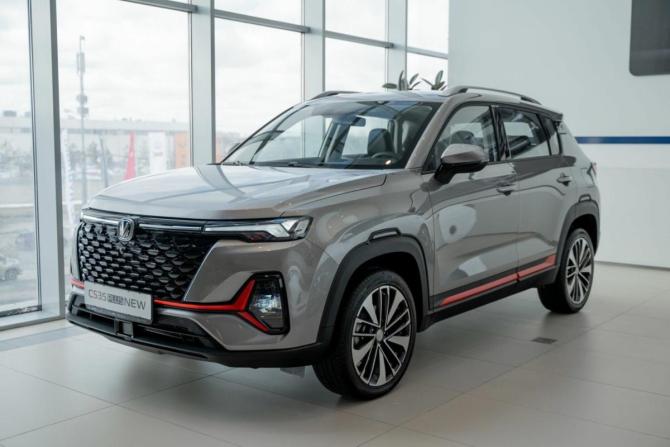 Новый Changan CS35 Plus I Рестайлинг 2024 года, цена 2 827 465 рублей, внедорожник, Автокод Объявления