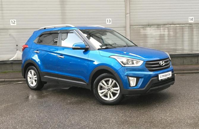Hyundai Creta I с пробегом 2018 года, цена 1 819 000 рублей, 92951 км, внедорожник, Автокод Объявления