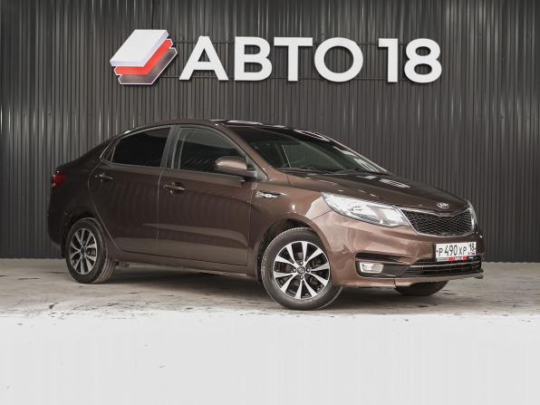 Kia Rio III Рестайлинг с пробегом 2016 года, цена 959 000 рублей, 196000 км, седан, Автокод Объявления