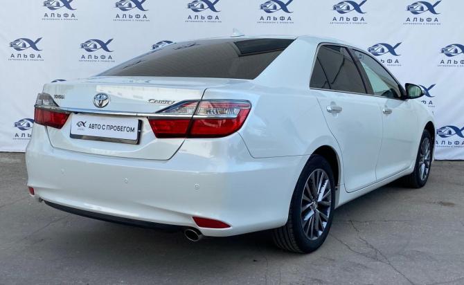 Toyota Camry VII (XV50) Рестайлинг 2 с пробегом 2017 года, цена 2 200 000 рублей, 105636 км, седан, Автокод Объявления