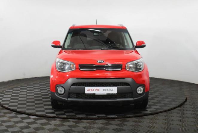 Kia Soul II Рестайлинг с пробегом 2018 года, цена 1 600 000 рублей, 61514 км, хэтчбек, Автокод Объявления