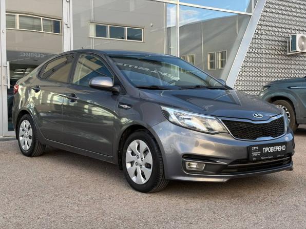 Kia Rio III Рестайлинг с пробегом 2017 года, цена 1 099 000 рублей, 97265 км, седан, Автокод Объявления