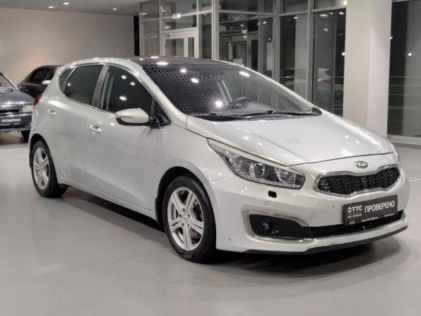 Kia Ceed II Рестайлинг с пробегом 2016 года, цена 1 100 000 рублей, 128496 км, хэтчбек, Автокод Объявления