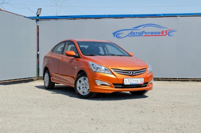 Hyundai Solaris I Рестайлинг с пробегом 2015 года, цена 650 000 рублей, 270000 км, седан, Автокод Объявления