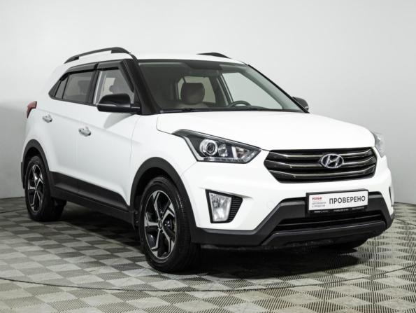 Hyundai Creta I Рестайлинг с пробегом 2020 года, цена 1 990 000 рублей, 106124 км, внедорожник, Автокод Объявления