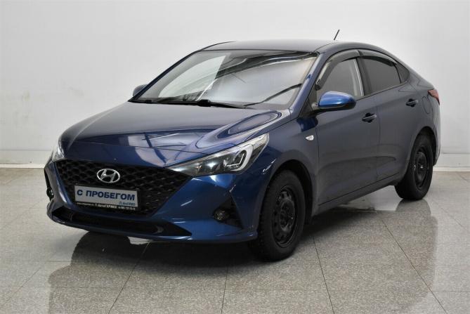Hyundai Solaris II Рестайлинг с пробегом 2021 года, цена 1 470 000 рублей, 102156 км, седан, Автокод Объявления