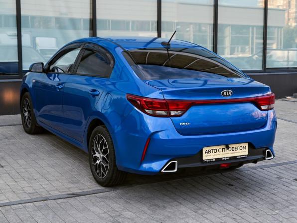Kia Rio IV Рестайлинг с пробегом 2020 года, цена 1 646 000 рублей, 94256 км, седан, Автокод Объявления