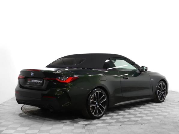 BMW 4 серии G22 G23 G26 с пробегом 2021 года, цена 6 333 000 рублей, 4463 км, кабриолет, Автокод Объявления
