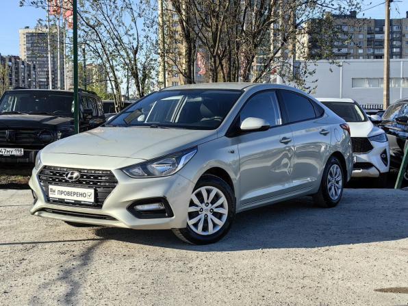Hyundai Solaris II с пробегом 2018 года, цена 1 169 000 рублей, 156000 км, седан, Автокод Объявления