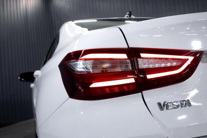 Lada (ВАЗ) Vesta I Рестайлинг (NG) с пробегом 2024 года, цена 1 399 900 рублей, 11122 км, седан, Автокод Объявления