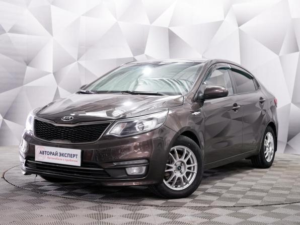 Kia Rio III Рестайлинг с пробегом 2016 года, цена 773 000 рублей, 215632 км, седан, Автокод Объявления