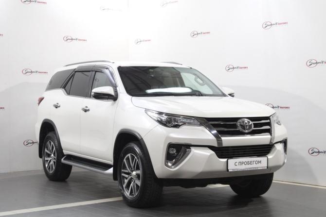 Toyota Fortuner II с пробегом 2018 года, цена 4 400 000 рублей, 23326 км, внедорожник, Автокод Объявления