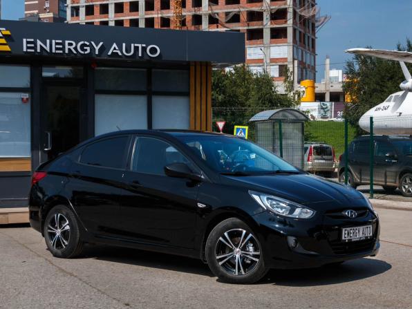 Hyundai Solaris I Рестайлинг с пробегом 2014 года, цена 930 000 рублей, 168598 км, седан, Автокод Объявления