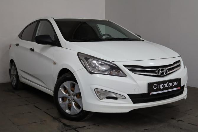 Hyundai Solaris I Рестайлинг с пробегом 2015 года, цена 709 000 рублей, 128000 км, седан, Автокод Объявления