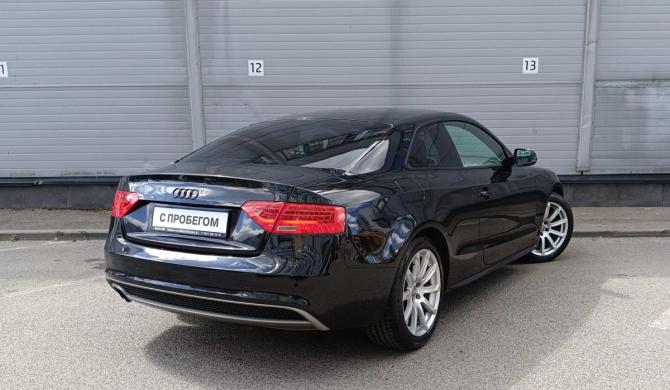 Audi A5 I (8T) Рестайлинг с пробегом 2013 года, цена 1 629 000 рублей, 161488 км, купе, Автокод Объявления