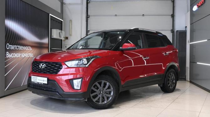 Hyundai Creta I Рестайлинг с пробегом 2020 года, цена 1 995 000 рублей, 102000 км, внедорожник, Автокод Объявления