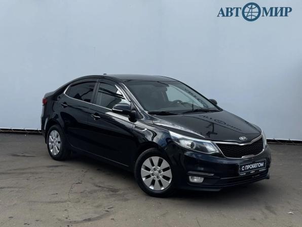 Kia Rio III Рестайлинг с пробегом 2016 года, цена 1 173 000 рублей, 131065 км, седан, Автокод Объявления