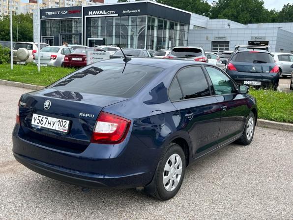Skoda Rapid I Рестайлинг с пробегом 2017 года, цена 1 080 000 рублей, 135961 км, лифтбек, Автокод Объявления