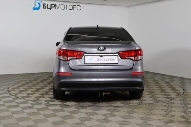 Kia Rio III Рестайлинг с пробегом 2016 года, цена 899 990 рублей, 202721 км, седан, Автокод Объявления